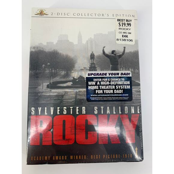 5/$16 SEALED Rocky DVD Movie Sylvester Stallone 2-Disc Collector’s Edition - Picture 1 of 3